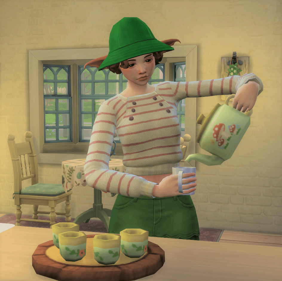 Старинный Чайник / Old Time Tea Pot (05.05.2024) для The Sims 4 (1.106) -  Synthira.ru