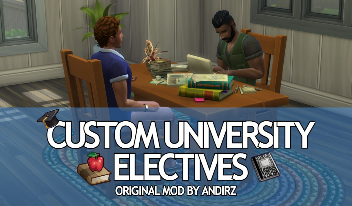 Дополнительные Факультативы / Custom University Electives (06.06.2024) для  The Sims 4 (1.107) - Synthira.ru