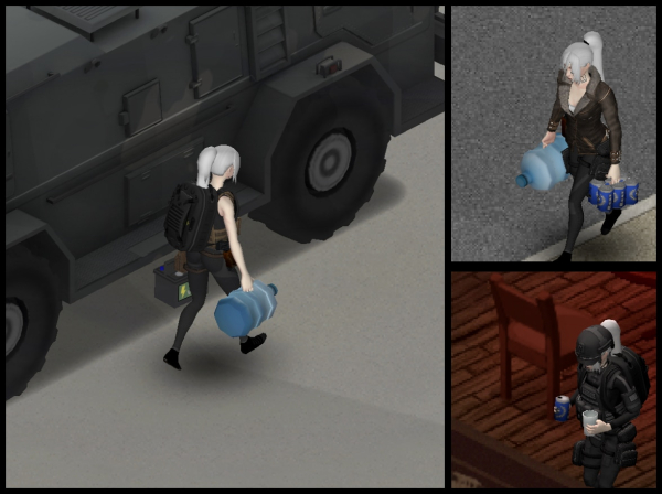 Видимые Предметы В Руках / [B42] Carry Visible Items In Hands [WIP]