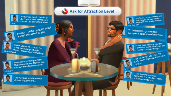 Скажи Честно, Я Тебе Нравлюсь? / More Responses: Ask For Attraction Level